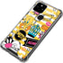Looney Tunes Tweety and Sylvester Striped Patches Google Pixel 5 Clear Case